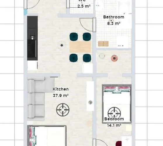 M Long Term Rent Near Schoenbrunn * Вена